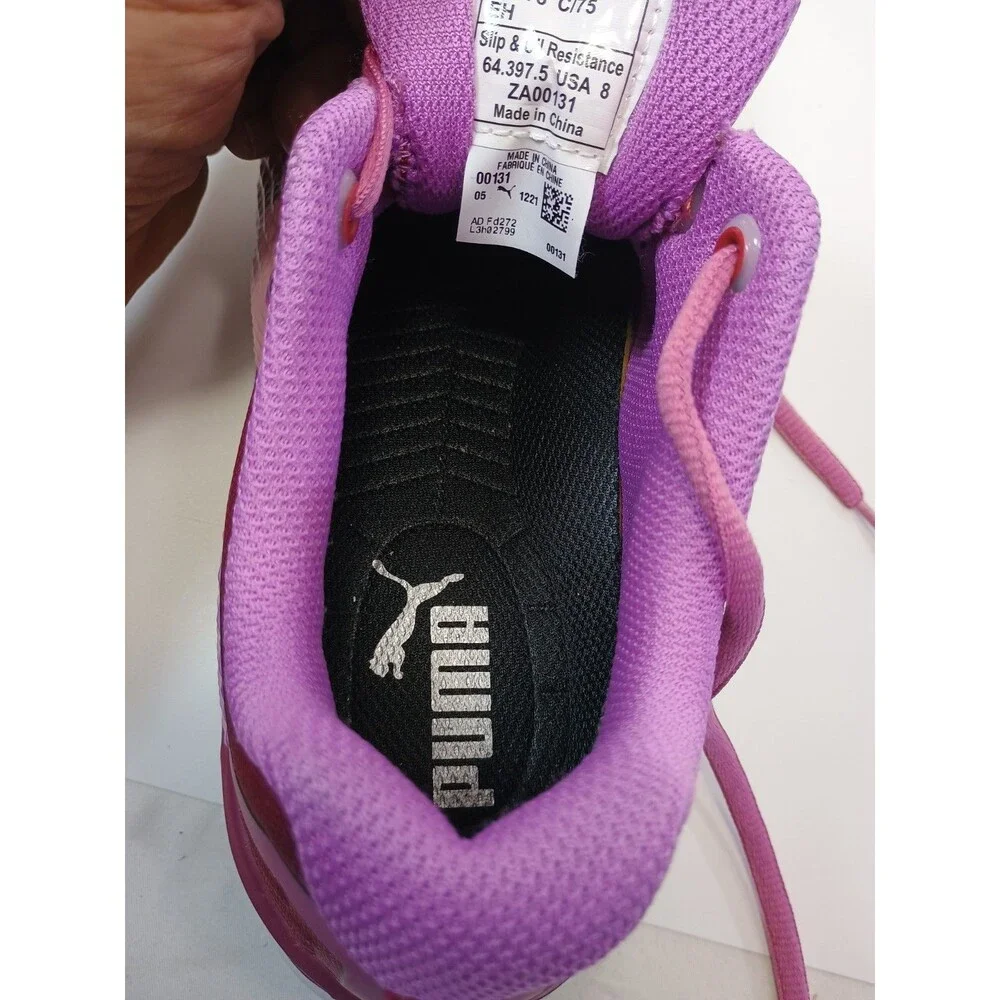 PUMA Safety Spectra 2.0 Low Women Purple Work Safety Shoes Size 8
